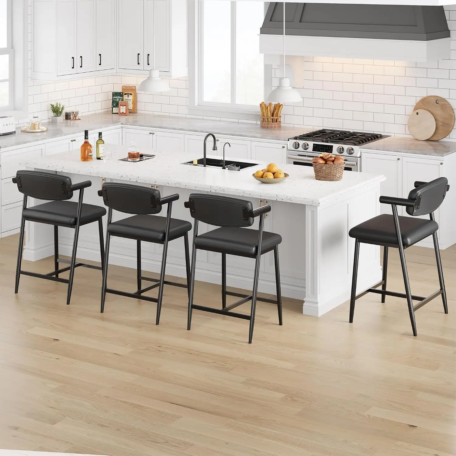Home Bar And Counter - Garvee, комплект из 4 штук, барные