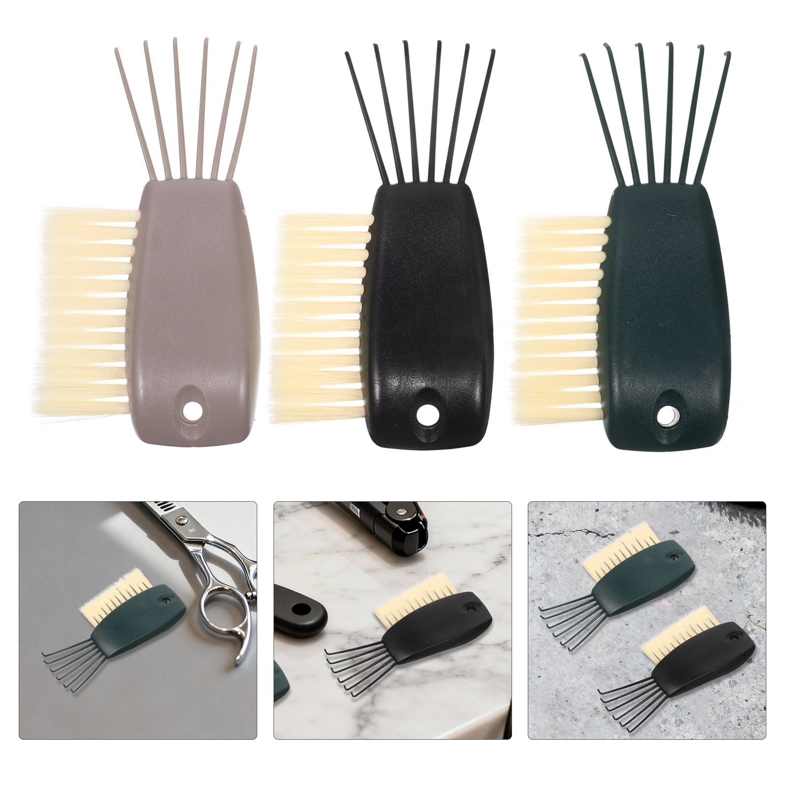Home Barber - 3 шт. многофункциональная щетка для чистки