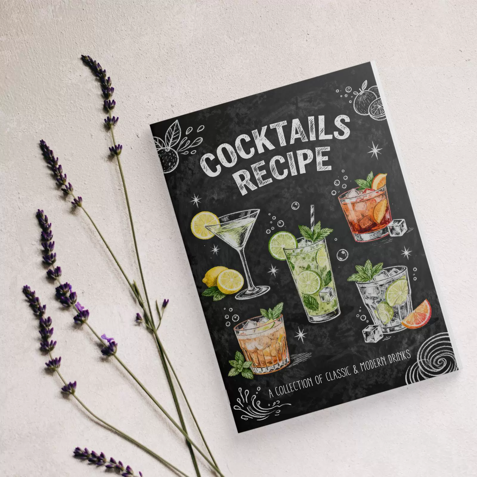 Cocktail Recipe Book - Рецепты коктейлей: сборник классических и современных