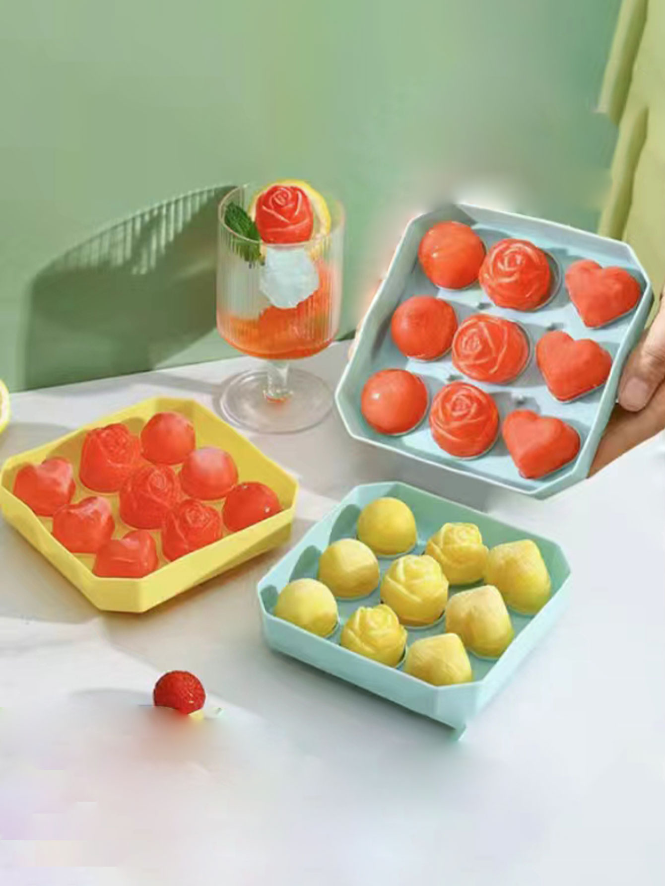 Форма для кубиков льда с розой – обзор и цена Ice Mold Sphere