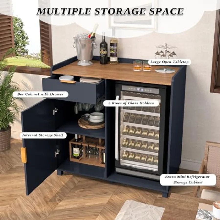 Барный шкаф с холодильной каме – обзор и цена Home Bar And Fridge