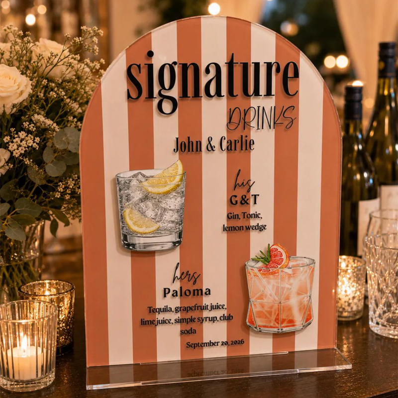 Индивидуальная табличка для на – обзор и цена Cocktail Recipe Book
