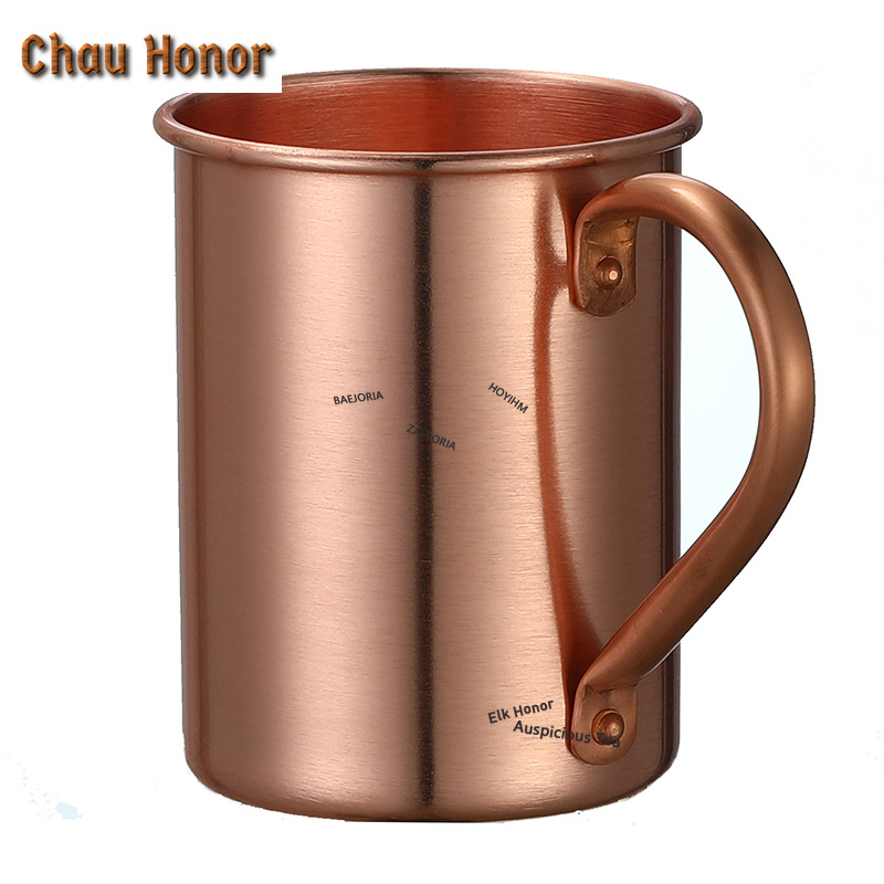 ZAEYORIA, 400 мл, 16,0 унций,  – обзор и цена Mule Copper Mug